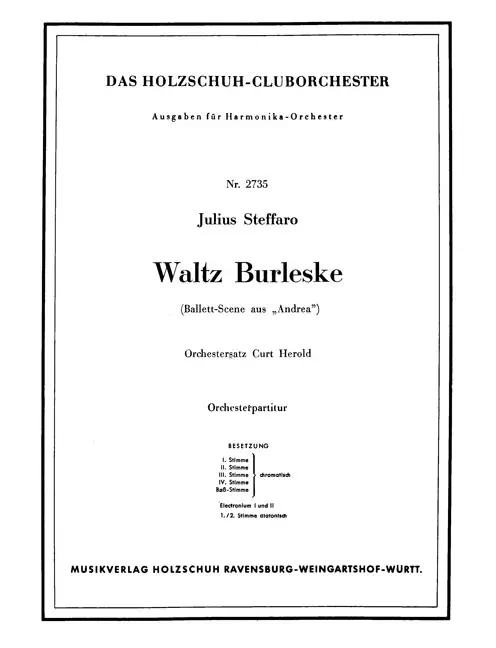 Waltz Burleske